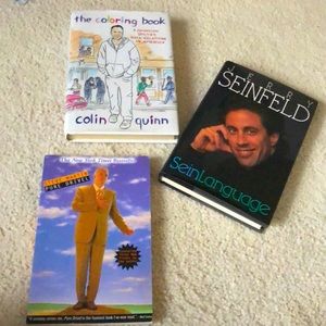3. Comedian’ s books Jerry Seinfeld Colin Quinn Steve Martin